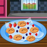 play Chocolate Walnut Cookies Cookingjunior