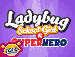 Ladybug School Girl Vs Superhero