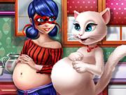 play Lady And Kitty Pregnant Bffs