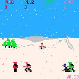 play Snowball Sunday Pico-8