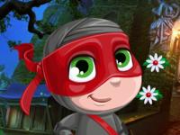 play Cute Little Ninja Rescue