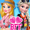 play Elsa And Barbie On Blind Date