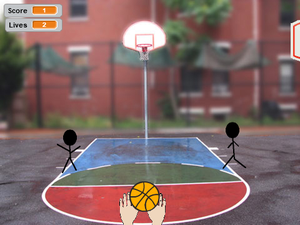 play Stickman Basketball