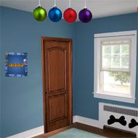 8Bgames Christmas Blue House Escape