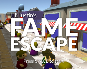 play Lil' Justin'S Fame Escape