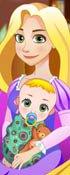 Rapunzel Birth A Newborn Baby