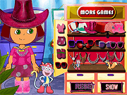 play Dora Fashion Guru Game