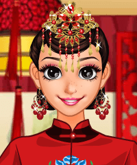 Chinese Bride Dress Up