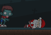 play Zombies Are After The Santa