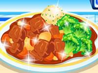 play Beef With Sweetcorn