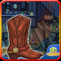 play Sivi Cow Boy Shoe Escape