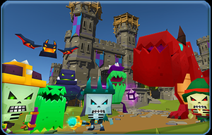 play Blocky Fantasy Battle Simulator