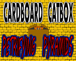 Cardboard Catbox Petrifying Pyramids