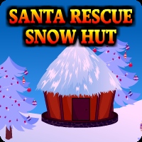 Santa Rescue From Snow Hut