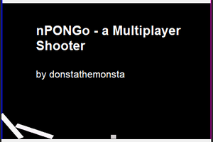 play Npongo - A Multiplayer Shooter