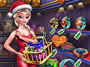 play Ice Queen Shopping Xmas Gift