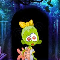 play Green Zombie Girl Rescue