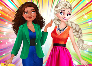 Princess Anti Fashion Color Blocks game