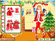 play Christmas Gift Girl Dressup