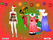 play Sweet Girl Christmas Dressup