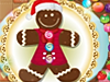 Santa Gingerbread Cookie