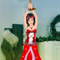 play Tied Santa Girl Escape