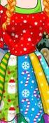 Christmas Patchwork Dress