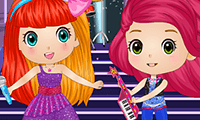 Chibi Princesses Rock N Royals Style