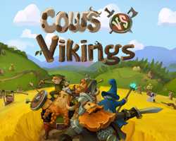 play Cows Vs Vikings : Tower Defence