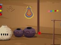 play Genie Tribal Hut Escape