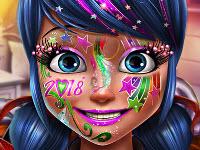 play Dotted Girl New Year Makeup