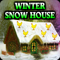 Winter Snow House Escape