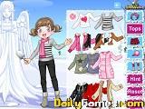 play Snow Angel Girl Dress Up