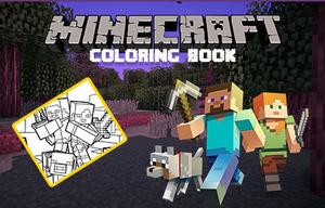 play Minecraft Coloring Book