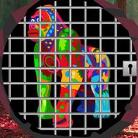 play Escape Game: Save The Rainbow Gorilla