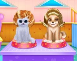 play Kitty And Puppy Friendship