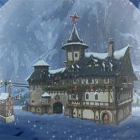 play Enagames-The-Frozen-Sleigh-The-Snow-Globe-House-Es