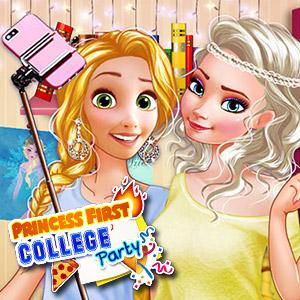 play Princess First College Party