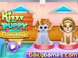 play Kitty And Puppy Friendship