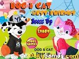 play Dog And Cat Dressup