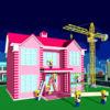 Pink Girl House Construction
