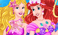play Princesses Mermaid Party