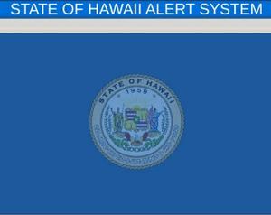 play Hawaii Alert System Simulator