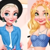 play Elsa Vs Rapunzel Fashion