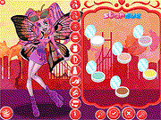 play Monster High: Luna Mothews Dress Up