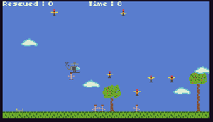 play Rescuecopter - Tic80