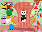 play White Kitty Dressup