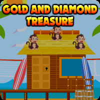 play Gold And Diamond Treasure Escape
