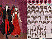 play Vampire Couple Dress Up