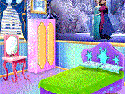 play Frozen Sisters Decorate Bedroom